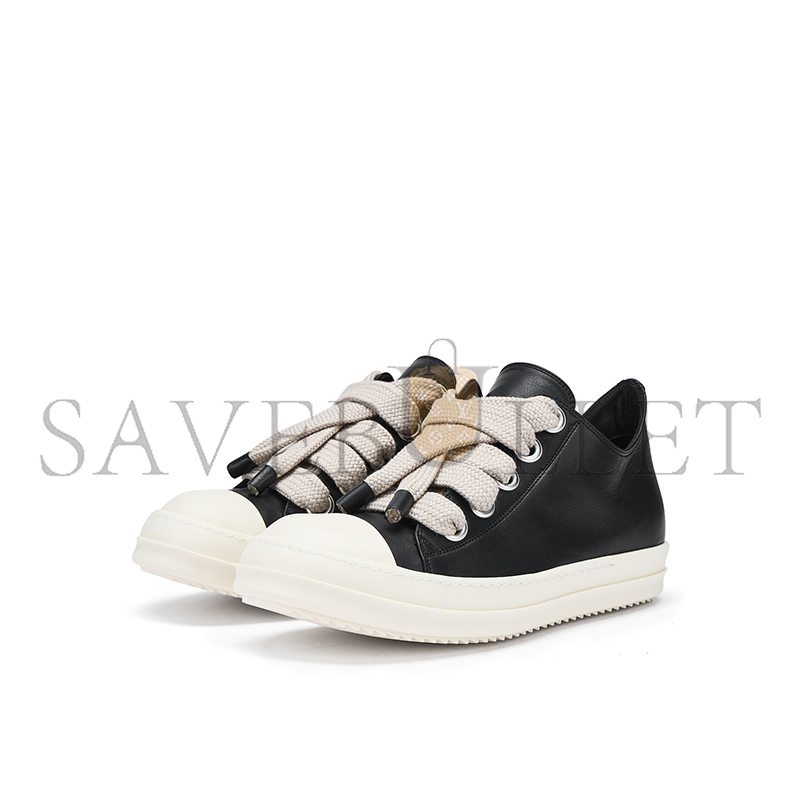 RICK OWENS JUMBOLACE LACE-UP SNEAKERS ZNXSN3LCOW2MPBKA